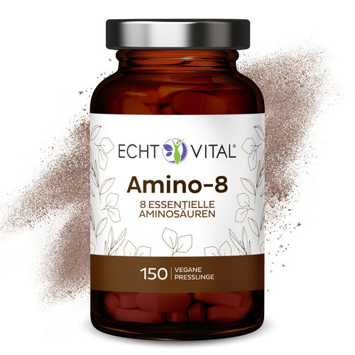 Amino-8 - 8 esentielle Aminosäuren - 150 vegane Kapseln