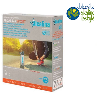 ALCALINASPORT - Bioaktivator für basisches Wasser 2 Beutel