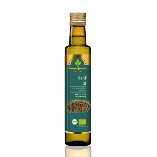 Organic unfiltered hemp oil cold extracted - 500ml