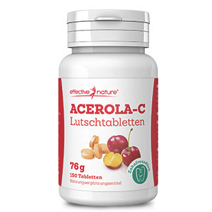 Acerola-Vitamin C 150 Lutschtabletten