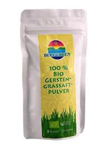 Succo di erba d'orzo in polvere - 100% biologico - 100 g