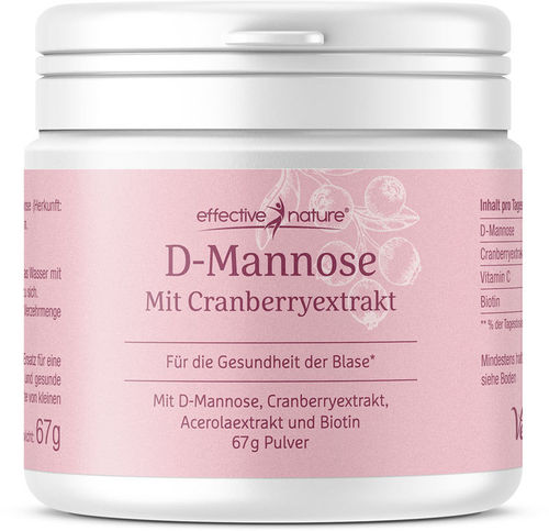 D-Mannosio con estratto di cranberry 67g polvere