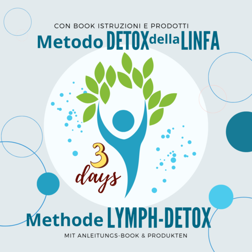 Metodo DETOX della LINFA - con BOOK e prodotti (per min. 5 pulizie)