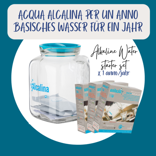 Acqua alcalina per un anno! - starter set con bioceramiche